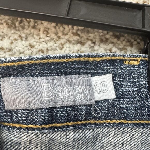 VTG 90’s Levis SilverTab Baggy Jeans Men’s 40X32 Blue Denim Y2K Wide Leg Vintage - Picture 10 of 14